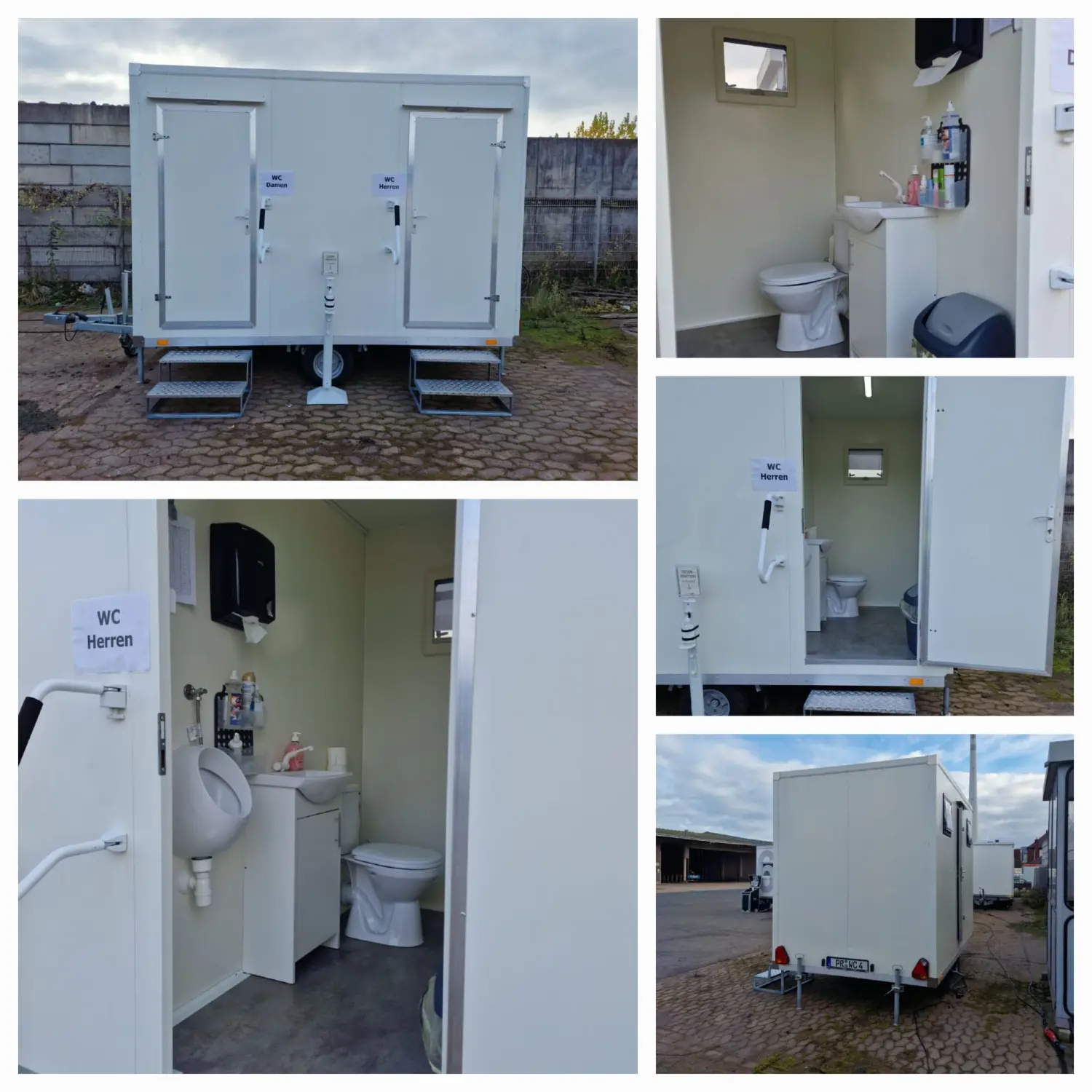 Grell Rundumservice GmbH, Toilettenbereich Frisch- und Abwasser