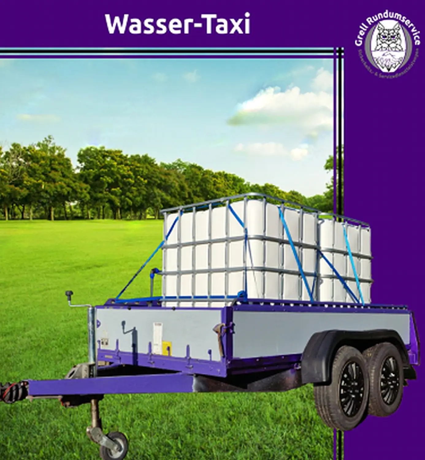 Grell Rundumservice GmbH, Toilettenbereich Frisch- und Abwasser