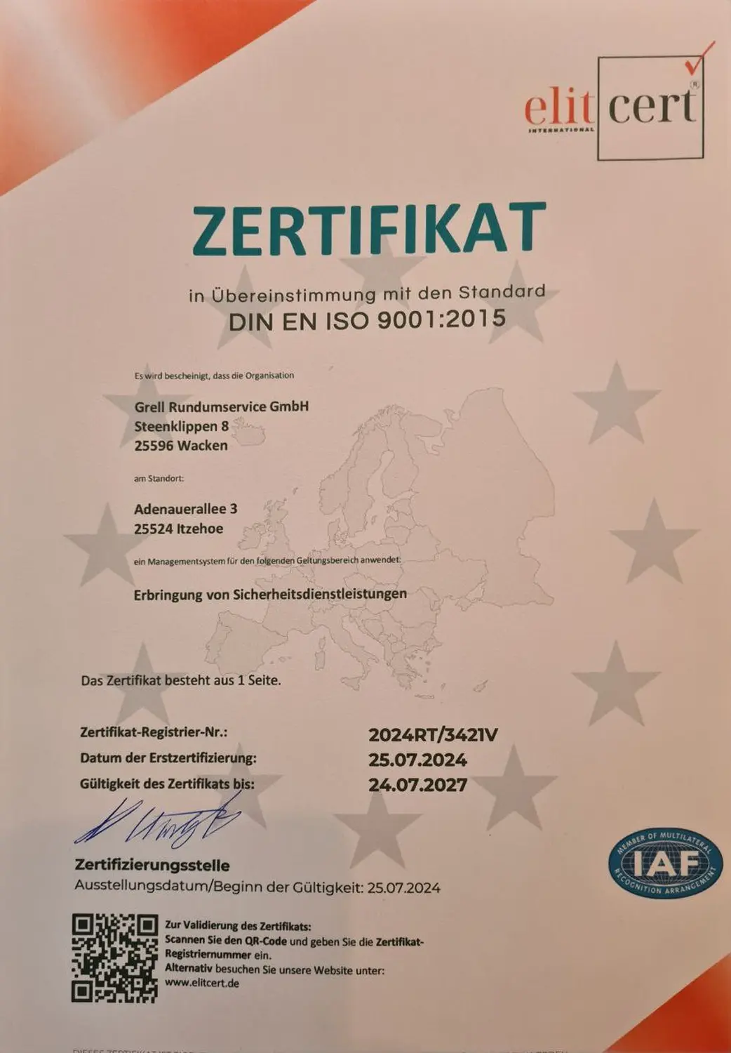 Grell Rundumservice GmbH Fahrzeug